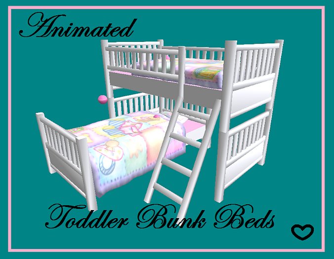 Second Life Marketplace TODDLER BUNK BEDS